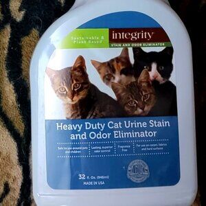Cat Kitten Integrity Urine and Odor Remover 32 oz New!